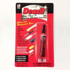 Caig DeoxIT® D-Series D100L CONTACT CLEANING FLUID 2ml TUBE - Bild 1 von 3