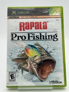 Rapala Pro Fishing Microsoft Xbox Original 2004 CIB Complete - Picture 1 of 6