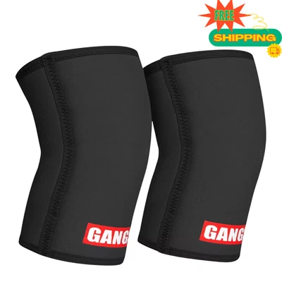 Sling Shot Gangsta Knee Sleeves by Mark Bell - Black - Image 1 of 2