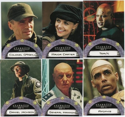 Stargate SG-1 Preview Edition Rittenhouse Alternate Universe Edition AU1 - AU6 - Image 1 of 2