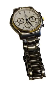 Orologio da polso uomo cronografo vintage EBEL 1911 modello 18KY e acciaio inox 1134901 - Foto 1 di 20