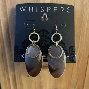 Whispers Metall Lagenlook Ohrringe baumeln - Bild 1 von 4