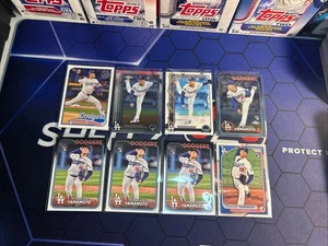 Yoshinobu Yamamoto - Topps & Bowman - 8 Karten Lot - Bild 1 von 4