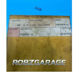 GENUINE OEM STIHL METERING IDLE SPRING 020 020AV 015 030 1114 122 3000 B17 - Picture 1 of 2