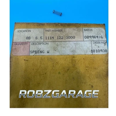 GENUINE OEM STIHL METERING IDLE SPRING 020 020AV 015 030 1114 122 3000 B17 - Image 1 of 2