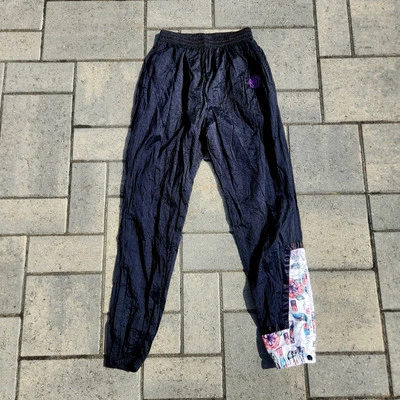 RARE Vintage The Championships Wimbledon Black 90s Windbreaker Pants Women's S - Image 1 of 4