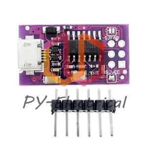 Programador Mico USB 5V Tiny AVR ISP ATtiny44 USBTinyISP para cargador de arranque Arduino - Imagen 1 de 4
