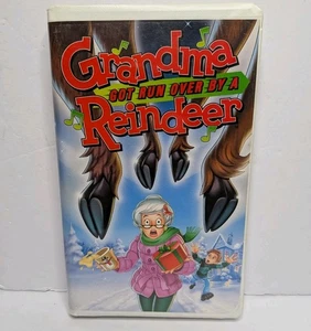 Grandma Got Run Over By A Reindeer VHS (2000) Christmas Animated Clamshell - Bild 1 von 4