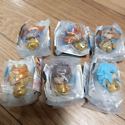 Saint Seiya Colle Chara! 6-Piece Set Unopened with Mini Book NIB - Image 1 of 4