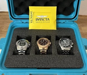 Invicta Watches Specialty, Pro Diver Set Of 3 With Limited Edition Dive Case - Picture 1 of 17