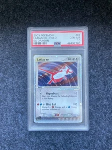 Pokemon Latias ex EX Dragon Holo Rare #93 PSA 10 Gem Mint - Picture 1 of 1