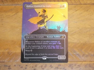 Magic The Gathering Lámina Sin Fronteras Haliya, Guiada por Luz x1 Raro EoE Casi Nuevo Bajo Envío y H Leer Descripción - Imagen 1 de 1