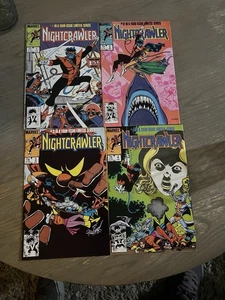 Nightcrawler #1-4 SET COMPLETO (1985) Marvel 1 VG+ 2 3 4 FN/VF - Foto 1 di 9