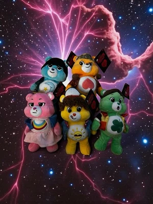 Pelúcia Netflix CareBears -Stranger Things Fun tamanho 9" -conjunto completo - Imagem 1 de 4