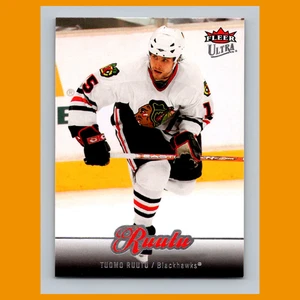 Tuomo Ruutu #155 2007-08 Ultra Chicago Blackhawks Hockey Card NHL - Picture 1 of 3