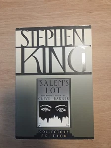 Collectors Edition Salem's Lot by Stephen King 1991 1st Edition Plume Printing - Picture 1 of 8