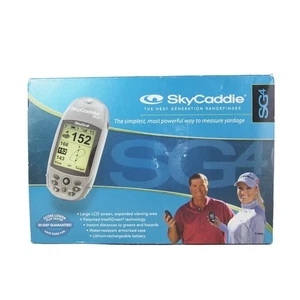 NEW SKYCADDIE SG4 GPS GOLF RANGE FINDER 30,000 COURSES Brand New Open Box - Picture 1 of 7