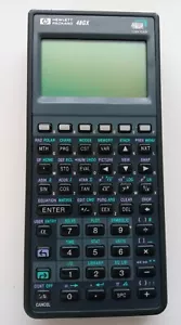* HP 48GX 128K RAM 1993 GRAPHING CALCULATOR WITH SCREEN FLASHING ERROR - Imagen 1 de 8