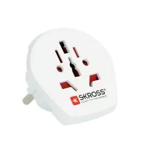 SKROSS Länderreiseadapter - Welt nach Europa - weiß - Bild 1 von 2