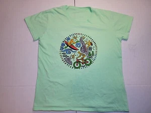 Diana Dee Tyler Dinosaurs Liberty Graphics 2005 retro vintage Y2k para mujer talla L. - Imagen 1 de 7