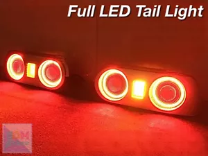 Nissan Skyline BNR32 HC32 2-door GT-R R32 Full LED Tail Light OEM RB GTR Lights - Picture 1 of 12