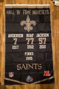 New Orleans Saints 3x5 ft Flag Hall of Fame Inductees NFL Super Bowl Banner