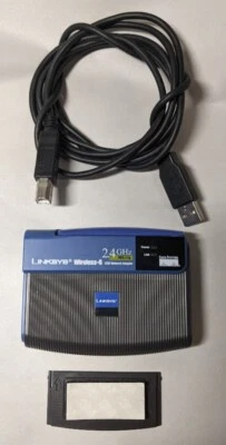 Linksys Wireless-G USB Network Adapter WUSB54G with Cable - Image 1 of 4