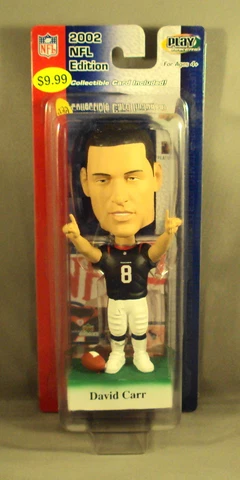 DAVID CARR BOBBLEHEAD 2002 UPPER DECK PLAY MAKERS HOUSTON TEXANS Cover