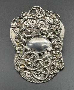 Unger Brothers Sterling Silver Memo / Paper / Bill Clip Desk Accessory No Mono - Picture 1 of 11