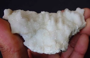 TINY CHALCEDONY STALACTITE ON BASE # 0054 - Picture 1 of 3