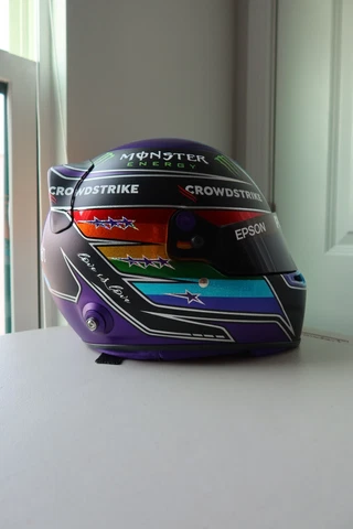 Lewis Hamilton F1 Full Size 1:1 Scale Replica Helmet Cover
