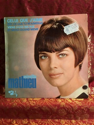 Mireille Mathieu Celui Que J'Aime (The One I Love) EP France 45rpm - Image 1 of 4