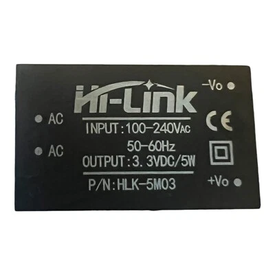 Módulo convertidor Hi-Link HLK-5M03 AC-DC 100 240V a 3,3 V 5 W fuente de alimentación Foto 1 de 4