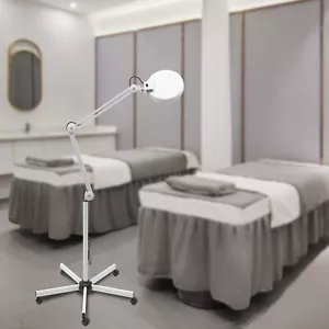 5x Magnifying Lamp 120 LED Glass Lens Magnifier Light Floor Stand Beauty Salon - Picture 1 of 20
