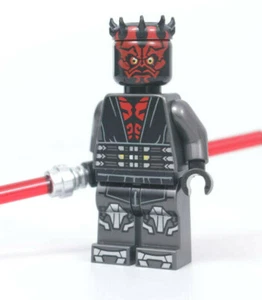 LEGO minifig Star Wars Darth Maul Minifigure with weapon - Picture 1 of 1