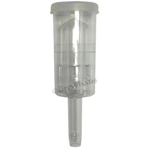 Cerradura de aire de fermentación plástica de 3 piezas con 2 ojales GRATUITOS 2 CERRADURAS DE AIRE ENVÍO RÁPIDO - Imagen 1 de 3