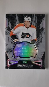 2022-23 Upper Deck SPX Finite Rookies Isaac Ratcliffe Silver /49