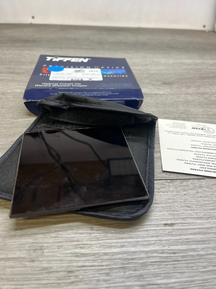 New Tiffen 4x4" #87 Infrared Glass Filter MFR #4487 READ** - Image 1 of 3
