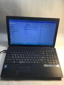 Toshiba Satellite C55 15" Laptop Intel Pentium - BOOTS TO BIOS- MZ - Picture 1 of 6