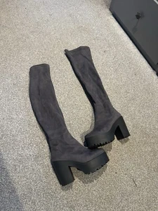 over the knee platform boots - Picture 1 of 3