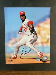Lee Smith Signed 8x10 Photo Cubs Cardinals Auto HOF Baseball - Picture 1 of 2