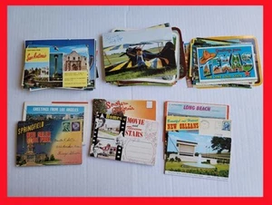  Lot 90 Postcards 1960's - 1980's So Cal Los Angeles Hollywood Long Beach + More - Picture 1 of 2