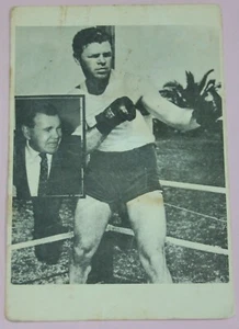 SIGNED MICKEY WALKER JACK DEMPSEY BLACK & WHITE PRINT JSA LOA BOXING AUTOGRAPH - Picture 1 of 3