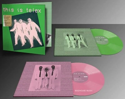 TELEX LP x 2 This Is Telex PINK + GREEN VINYL Limited Edition MAILS SAME DAY - Image 1 of 4