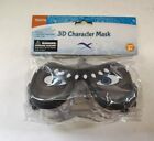 3D Shark Child's Swim Mask Swimming Goggle Mask Grey Adjustable Latex Free