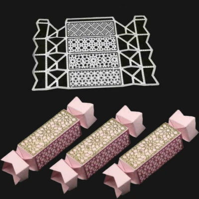 Creative Candy Box Cutting Dies Stencil Scrapbook Paper Card Embossing Craft DIY - Image 1 of 4