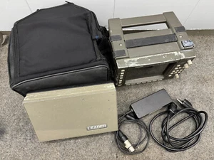 Leader Model LV5750 Multi SDI WAVEFORM w Power Supply , case cover. and bag - Picture 1 of 13