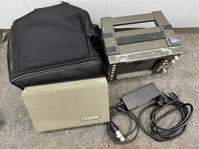Leader Model LV5750 Multi SDI WAVEFORM w Power Supply , case cover. and bag - Image 1 of 4
