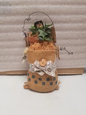 Country Garden Basket Hanging Wall Decorations - Image 1 of 4