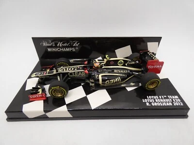 Lotus Renault E20 Romain Grosjean #10 2012 1/43 Minichamps F1 Formula 1 - Immagine 1 di 2